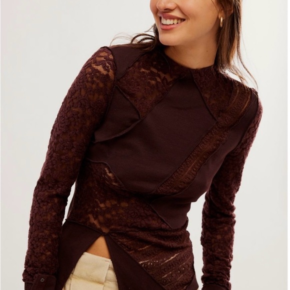 Free People Tops - Free People First Frost Layering Top